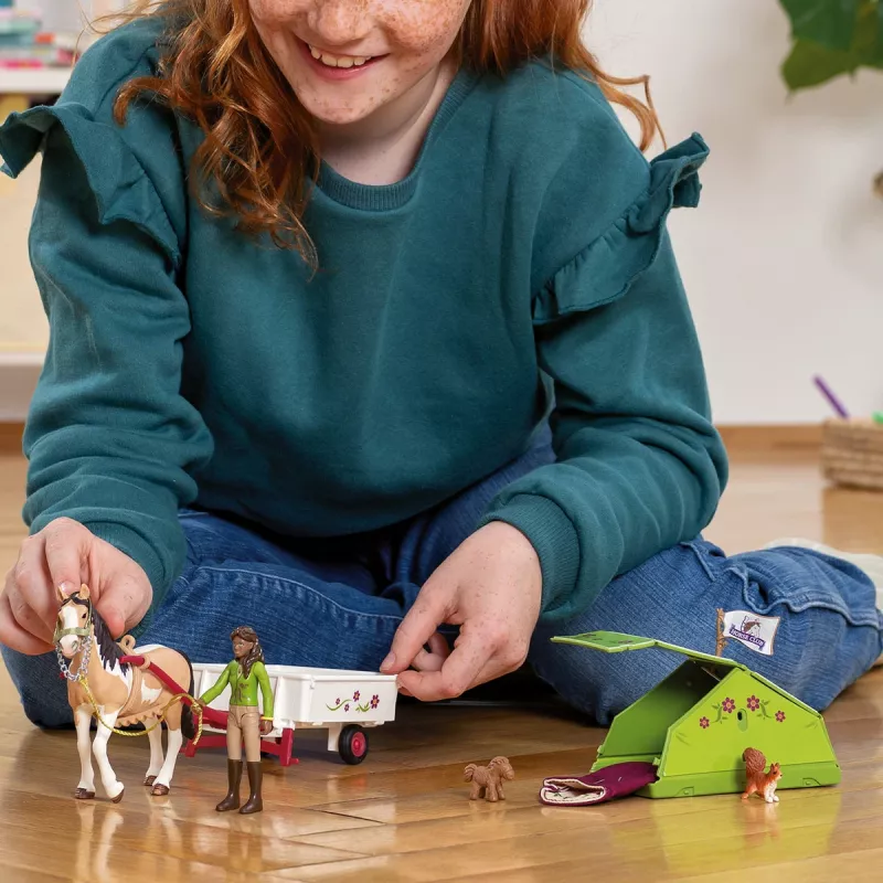 Action/Adventure Schleich HORSE CLUB Sarah's Camping Adventure