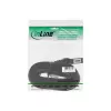 Cable ties InLine 100 mm, 2.5 mm wide, black — pack of 1000