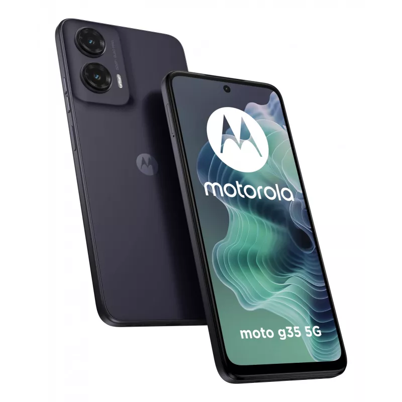 Motorola moto G35 5G 17.1 cm (6.72 inch) Dual SIM Android 14 USB Type-C 4 GB 256 GB 5000 mAh Black