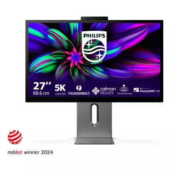 Philips Brilliance 27E3U7903/00 computer monitor 68.6 cm (27 inch) 5120 x 2880 pixels 5K Ultra HD LCD Grey