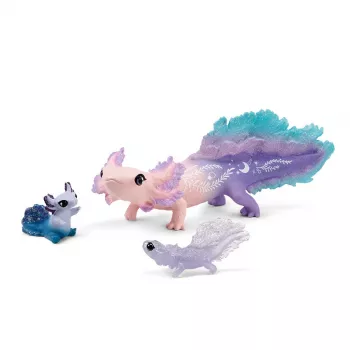 Schleich BAYALA Axolotl Discovery Set playset for ages 5+, multicolour