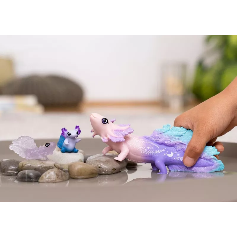 Schleich BAYALA Axolotl Discovery Set playset for ages 5+, multicolour
