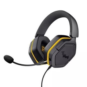 Wired gaming headset TRUST 25784 with headband, 20–20,000 Hz, 1.2 m cable, Black/Yellow