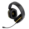 Wired gaming headset TRUST 25784 with headband, 20–20,000 Hz, 1.2 m cable, Black/Yellow