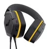 Wired gaming headset TRUST 25784 with headband, 20–20,000 Hz, 1.2 m cable, Black/Yellow