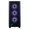 XPG VALOR AIR PRO Mid-Tower Chassis, Midi Tower, PC, Black, ATX, EATX, micro ATX, Mini-ATX, SPCC, Tempered glass, Multi