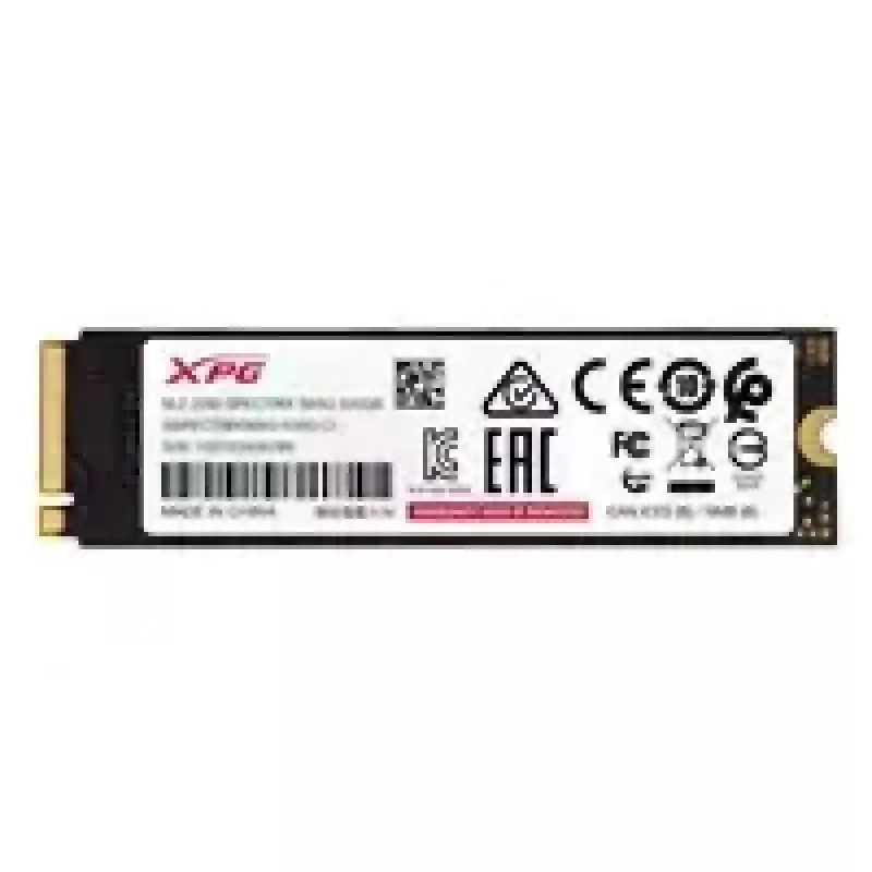 SSD ADATA XPG SPECTRIX S65G 500GB PCIe Gen4x4 M.2 2280 NVMe Read 5000MB/s Write 2700MB/s