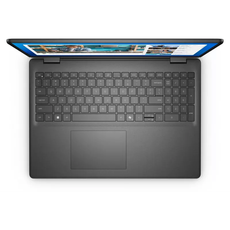Laptop Dell DC16250 — Intel Core 5 120U, 16 inch (1920x1200) Full HD+, 16 GB DDR5, 1 TB SSD, Ubuntu, Black