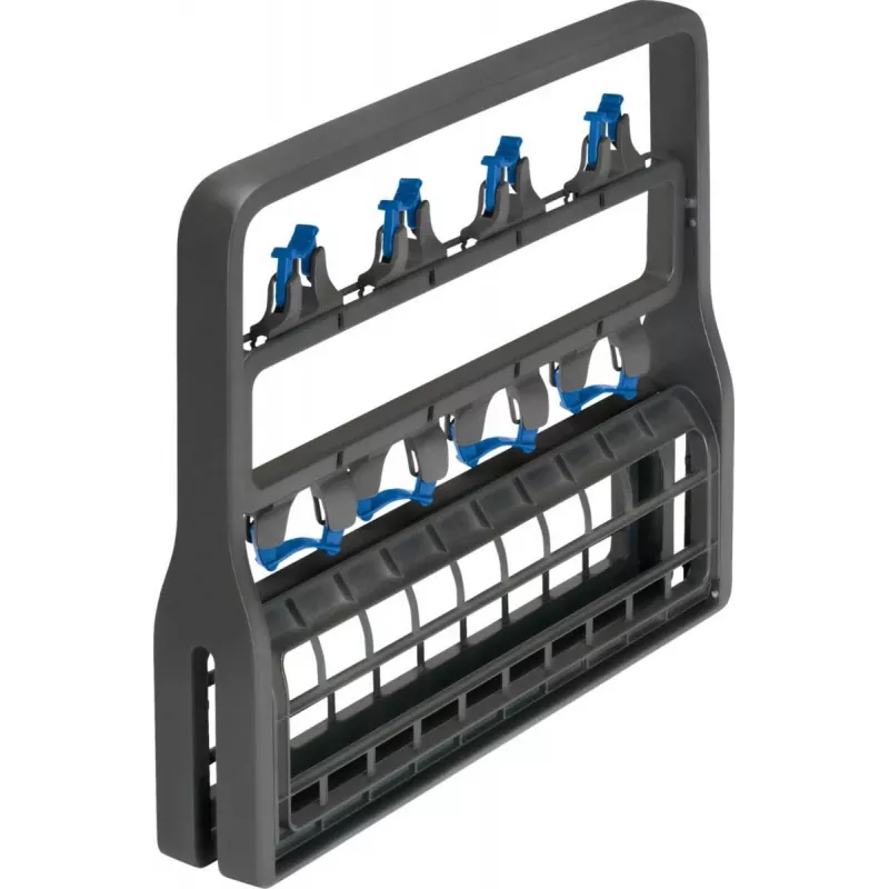 Wine glass holder Electrolux 9029795540 — black, for 8 glasses, H260×W220×D330 mm