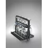 Wine glass holder Electrolux 9029795540 — black, for 8 glasses, H260×W220×D330 mm