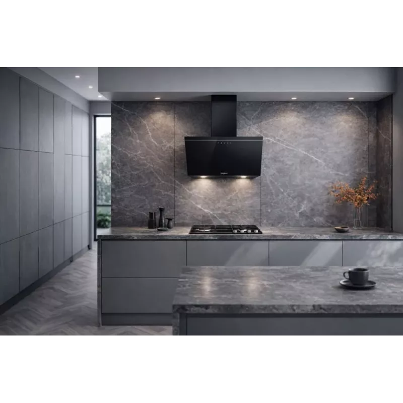 Whirlpool AKR 62F LT K Wall-mounted Black 650 m³/h