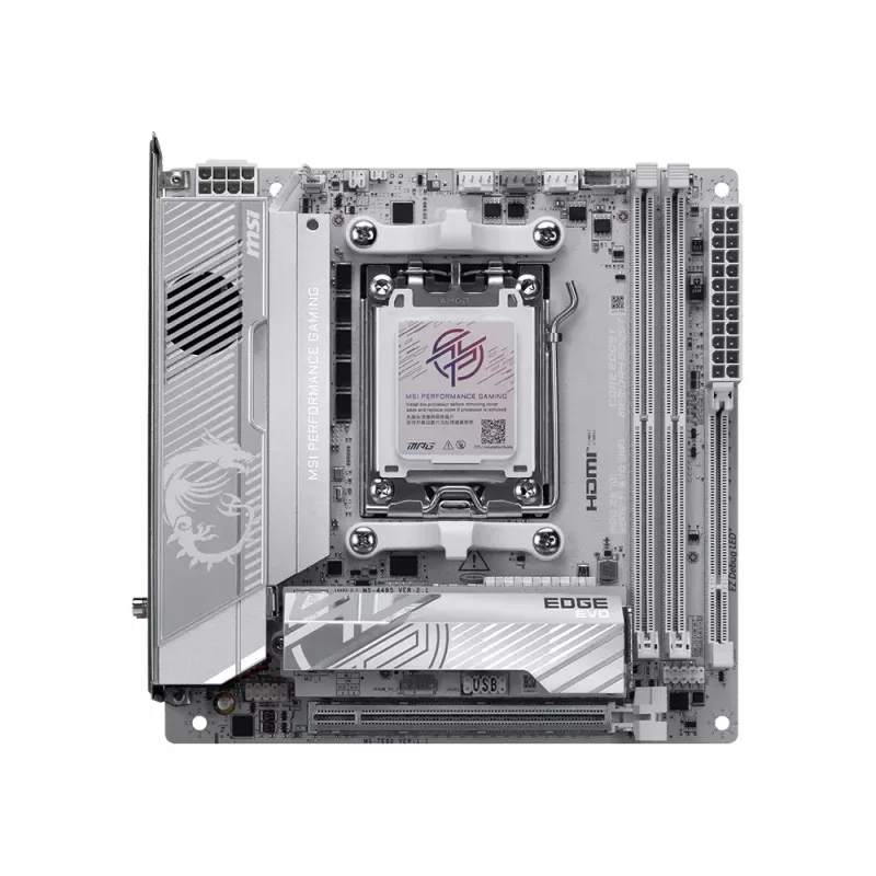 MSI MPG X870I EDGE TI EVO WIFI motherboard AMD X870 Socket AM5 mini ATX