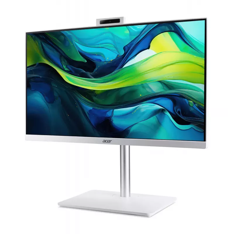 All-in-One PC Acer Aspire C24A-GRPL Intel Core 5 120U 5 GHz 23.8 inch Full HD 16GB DDR4 512GB SSD Windows 11 Home White