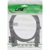 InLine Power cable, C14 socket to C5 connector, black, 1m