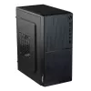 Akyga AK35BK Micro ATX Computer Case, Micro ATX / Flex ATX / Mini ITX, 2x USB 2.0, without PSU, Black