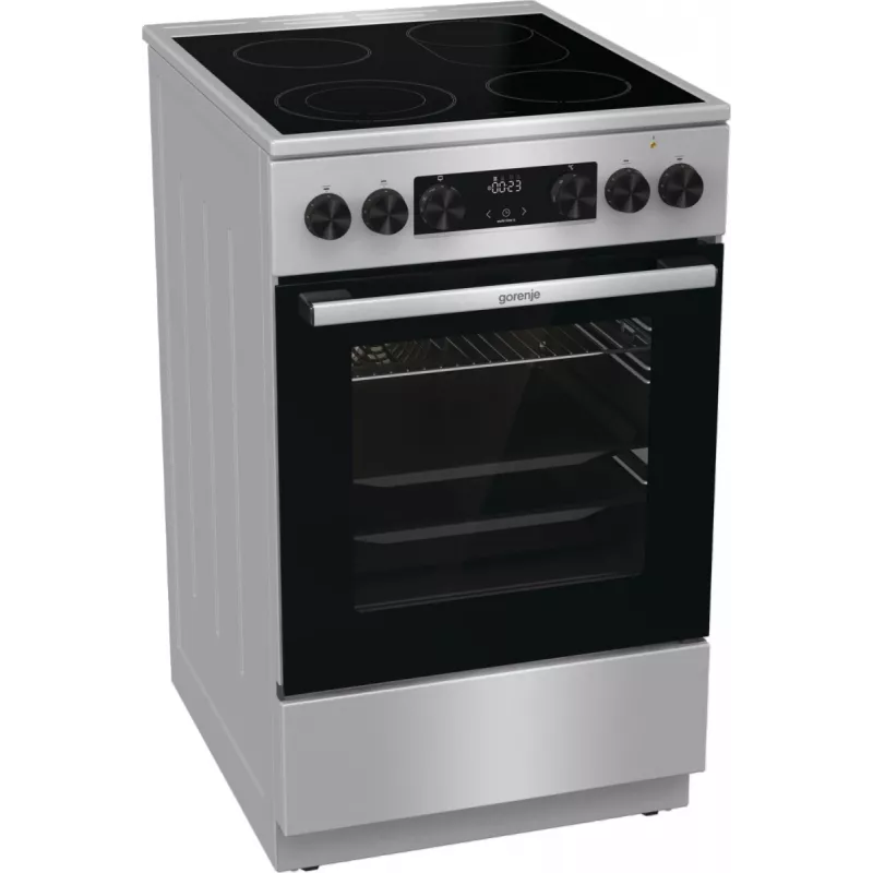 Gorenje GECS5C70XA cooker Freestanding cooker Electric Ceramic hob Stainless steel