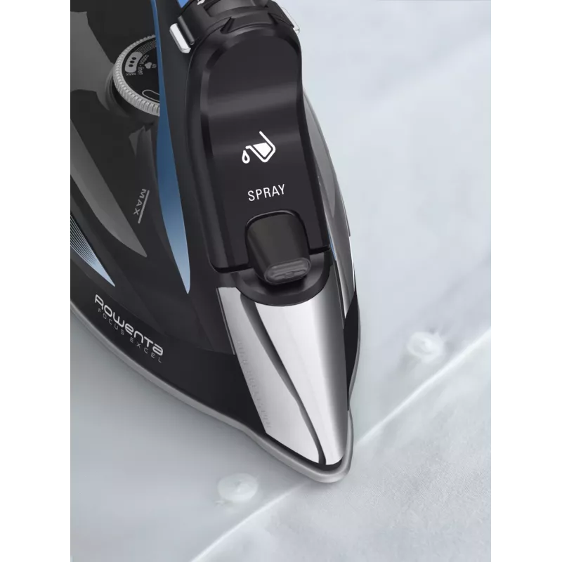 Rowenta DW5310 Steam iron Microsteam 400 HD Laser soleplate 2700 W Black, Blue
