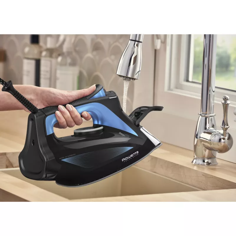 Rowenta DW5310 Steam iron Microsteam 400 HD Laser soleplate 2700 W Black, Blue