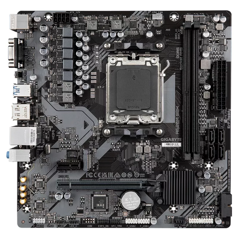 Motherboard GIGABYTE A620M S2H, A620, AM5, Micro ATX