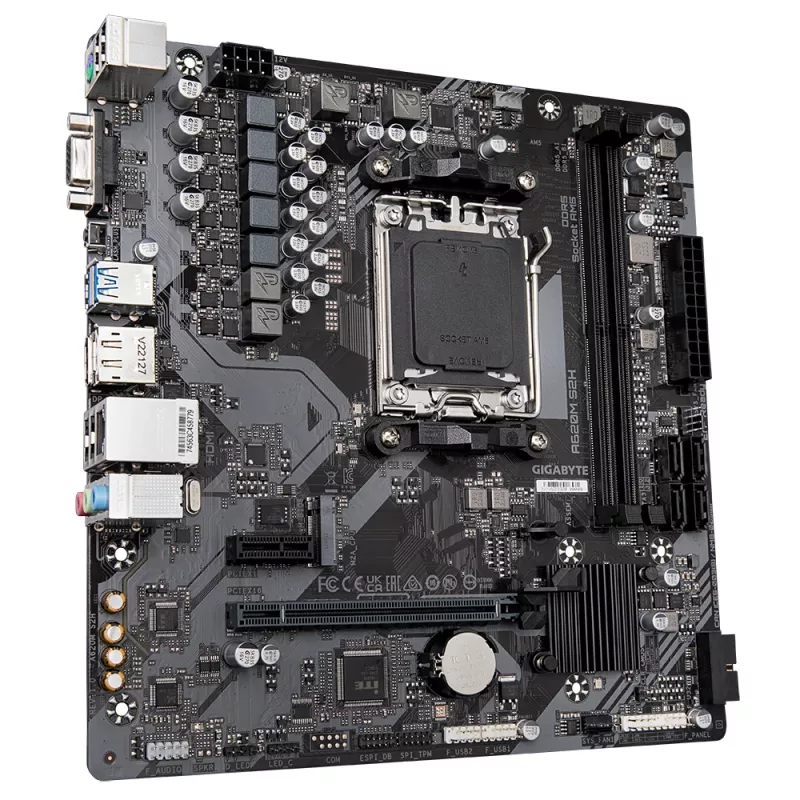 Motherboard GIGABYTE A620M S2H, A620, AM5, Micro ATX