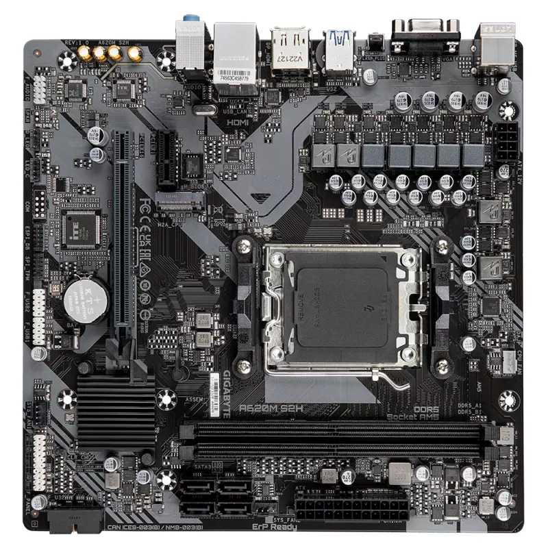 Motherboard GIGABYTE A620M S2H, A620, AM5, Micro ATX