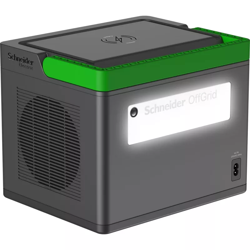 APC SE OffGrid Portable Power Station 500 - Li-Ion battery, LCD, 2x UK outlets, 3x USB-A, 2x USB-C, 3x 12V, wireless charger