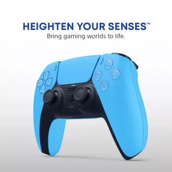 Gamepad Sony DualSense v3 Blue — Bluetooth/USB, USB-C, built-in battery, PlayStation 5 compatible