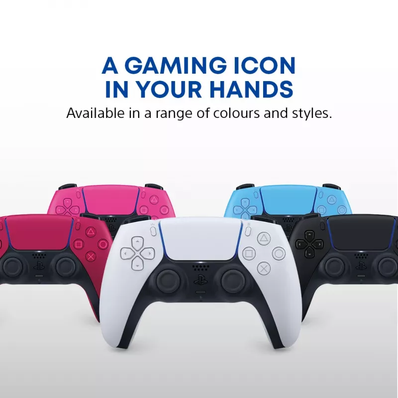 Gamepad Sony DualSense v3 Blue — Bluetooth/USB, USB-C, built-in battery, PlayStation 5 compatible