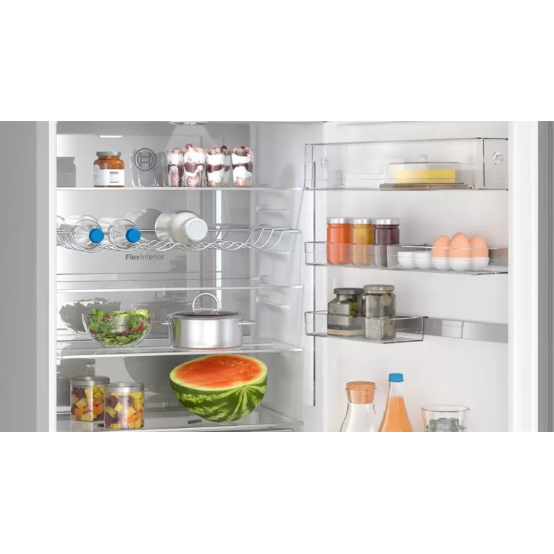 Bosch Serie 6 KGN49LBCF fridge-freezer Freestanding 440 L Black