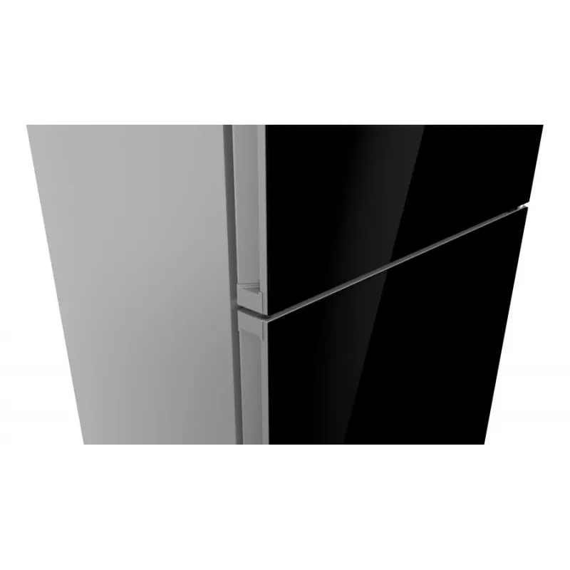 Bosch Serie 6 KGN49LBCF fridge-freezer Freestanding 440 L Black