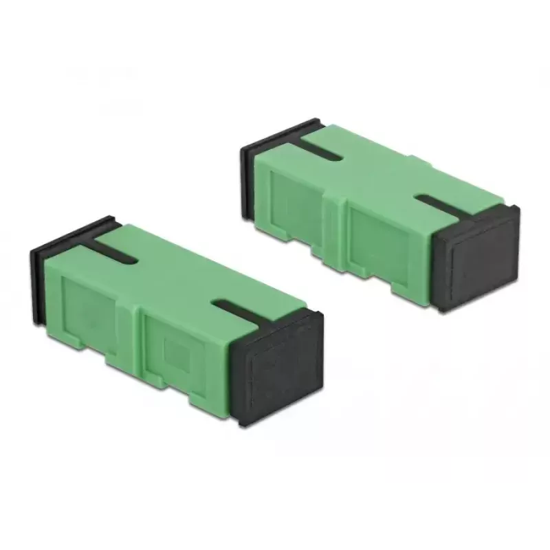 Optical Fiber Coupler SC Simplex female to SC Simplex female 4 pieces DeLOCK 85923