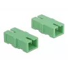 Optical Fiber Coupler SC Simplex female to SC Simplex female 4 pieces DeLOCK 85923