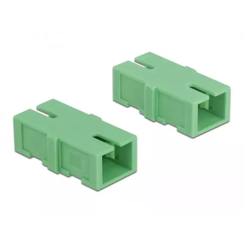 Optical Fiber Coupler SC Simplex female to SC Simplex female 4 pieces DeLOCK 85923