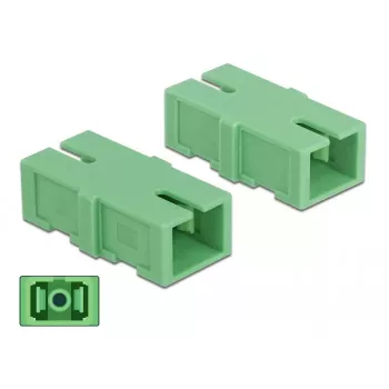 Optical Fiber Coupler SC Simplex female to SC Simplex female 4 pieces DeLOCK 85923