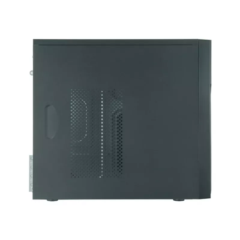 PC Case CHIEFTEC ATX Mini-Tower Alu Brossé SECC Black — Micro ATX, 2×3.5 inch bays, 2×5.25 inch bays, USB2.0+2×USB3.2 Gen1