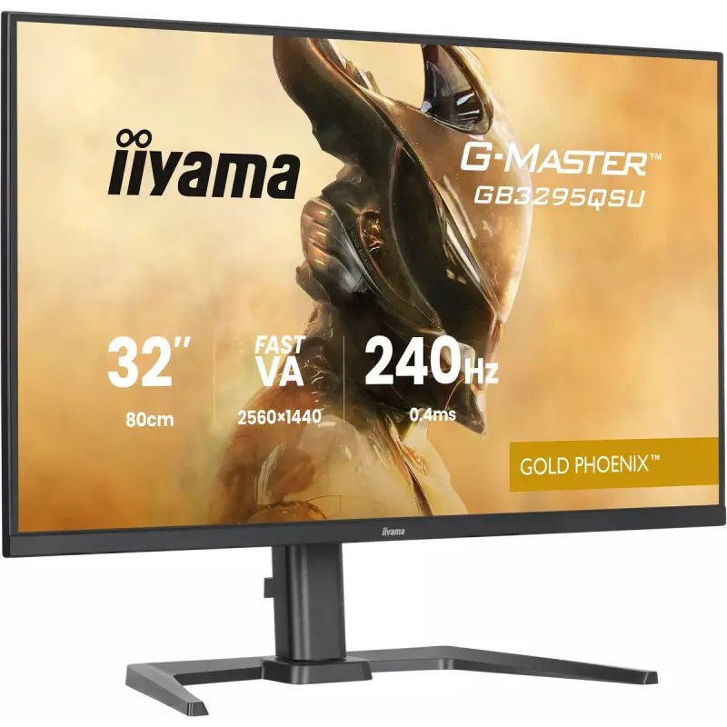 Computer monitor IIYAMA G-MASTER GB3295QSU-B1 31.5 inch (80 cm) Quad HD 2560x1440 LED, speakers, USB 3.2 hub, height adjustable, VESA