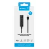 Sandberg Headset USB-C Controller, 1.5m, Controller, 25 g, Black