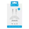 Sandberg USB-C>C USB 3.2 Gen2 100W, 3m, 3 m, USB C, USB C, USB 3.2 Gen 2 (3.1 Gen 2), 10 Gbit/s, White