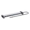 Manhattan USB-C Dock/Hub with Card Reader and MST, Ports (x7): Ethernet, HDMI (x2 4k@60Hz), USB-A (x3) and USB-C, with Power Delivery (PD) 100W- requires external USB-C charger (not included). USB powered (no external power supply required) when PD is not in use