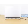 Manhattan USB-C Dock/Hub with Card Reader and MST, Ports (x7): Ethernet, HDMI (x2 4k@60Hz), USB-A (x3) and USB-C, with Power Delivery (PD) 100W- requires external USB-C charger (not included). USB powered (no external power supply required) when PD is not in use