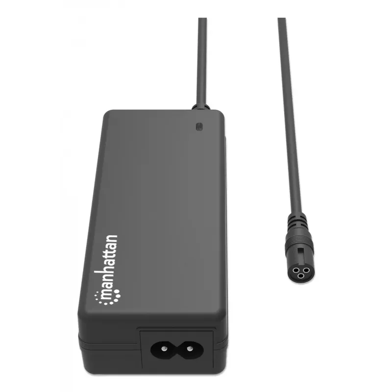 Manhattan Universal Notebook/Laptop EU Power Adapter, 65W, Automatic with 9 Plug Tips, Compatible with most laptops, Ideal as Replacement Power Supply, EU Mains Power Cable, Compatible for but not limited to:Acer,Asus,Dell,Fujitsu,HP,Lenovo,Samsung,Toshiba and more