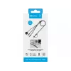 Sandberg 3in1 Travel Charge Cable 100W, 1.2 m, USB A/USB C, Black