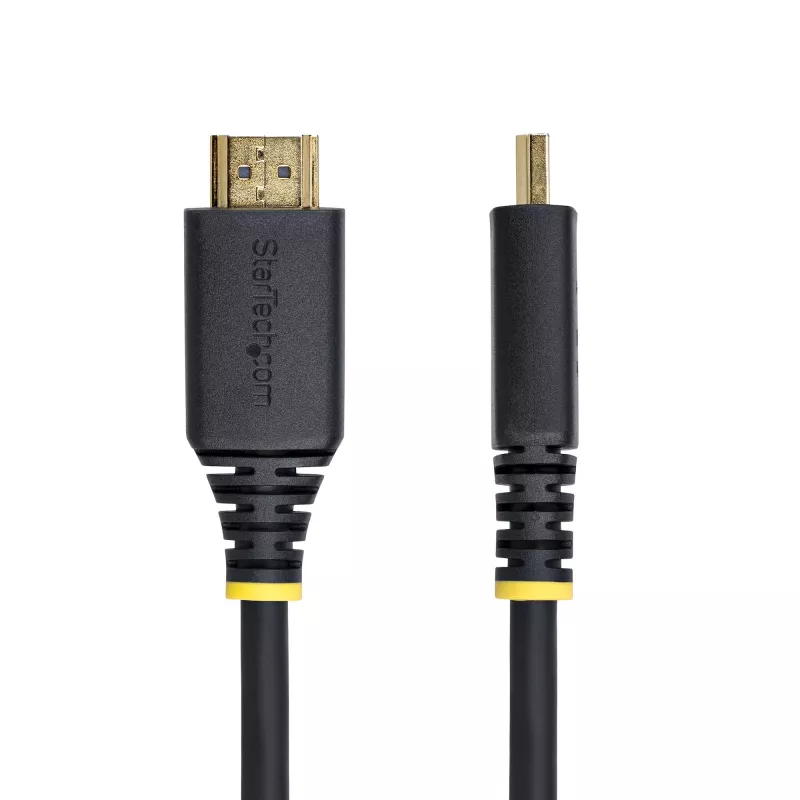 StarTech.com 3m (10ft) Certified Ultra High Speed HDMI Cable, 8K 60Hz/4K 120Hz, HDMI 2.1 Cable with HDR10+ / eARC, 48Gbps, 8K HDMI Cord for Monitor/TV/Display, Flexible TPE Jacket