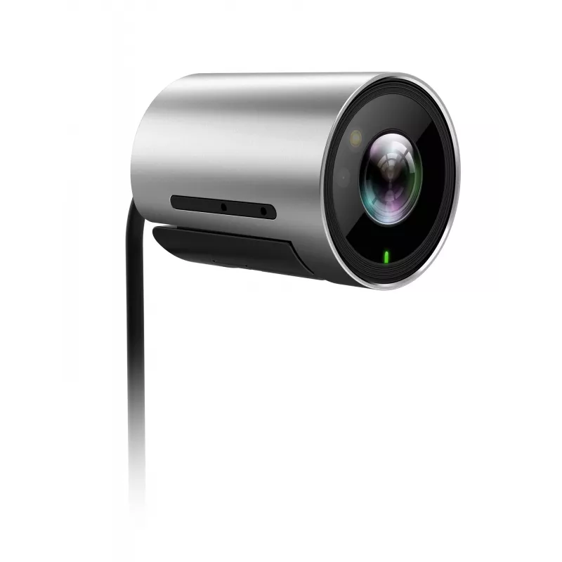 Webcam Yealink UVC30 Ultra HD 4K for PC — 8.51 MP, 3840×2160, USB 3.2 Gen 1, clip mount, black/silver
