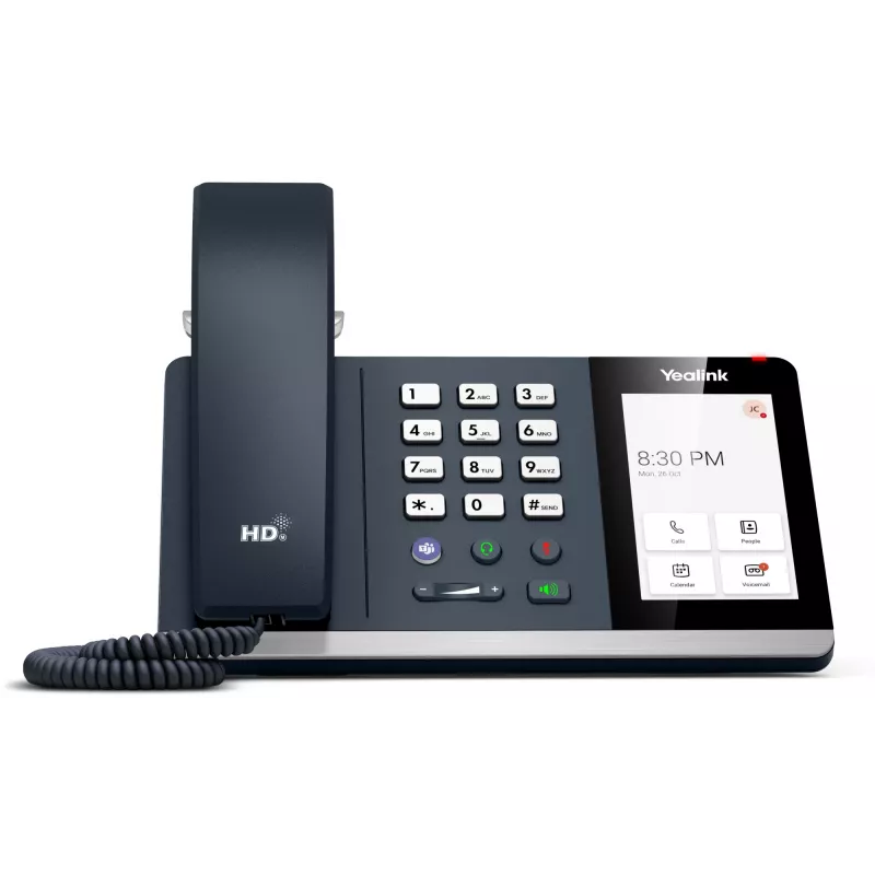 IP Phone Yealink MP54 Microsoft Teams Edition Wired Handset Android