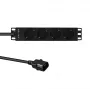 Rack PDU Lanview LVR-2MSCH-SCH-C13-4 — Lanview power distribution unit model LVR-2MSCH-SCH-C13-4