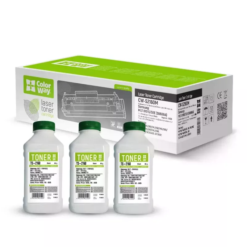 Toner Cartridge ColorWay CW-S2160M 3000 pages Black