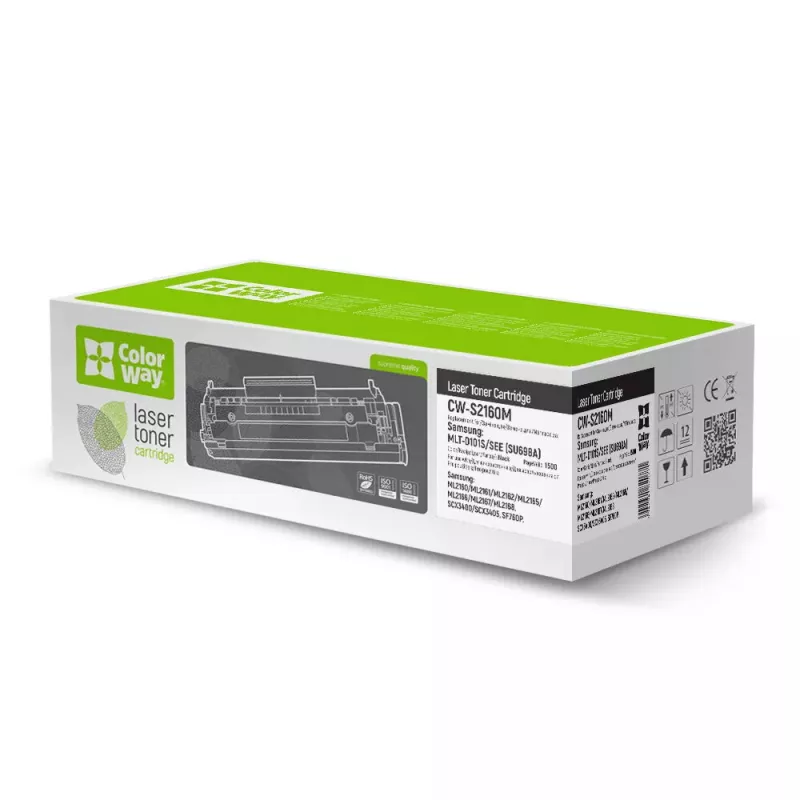 Toner Cartridge ColorWay CW-S2160M 3000 pages Black