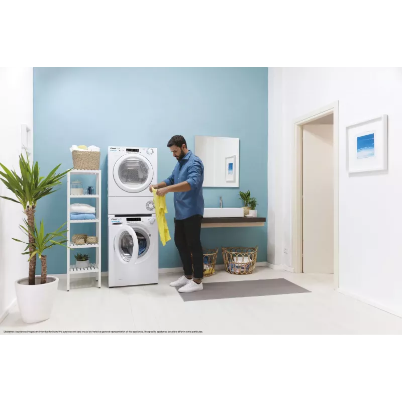 Candy Smart Pro CSOE H9A2TE-S tumble dryer Freestanding Front-load 9 kg White