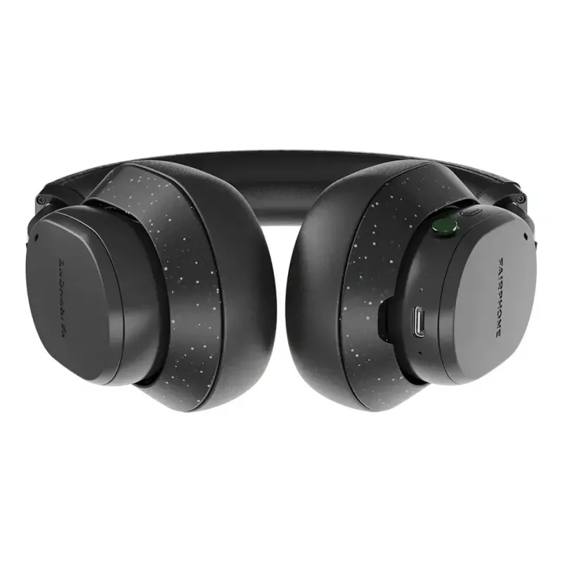 Wireless Headset Fairphone Fairbuds XL — Bluetooth, USB-C, 20–20,000 Hz, 10 m range, Black, 330 g